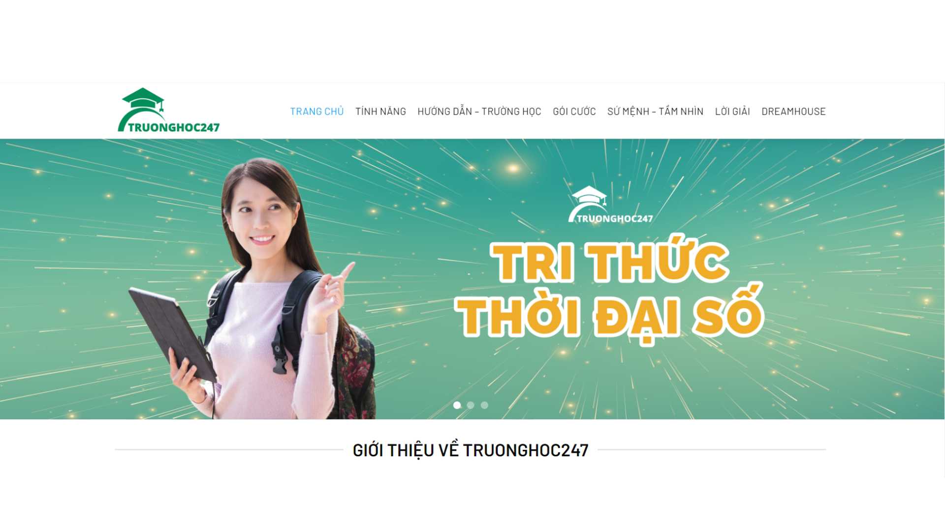 Trường học 247 - Phần mềm học trực tuyến hàng đầu Việt Nam