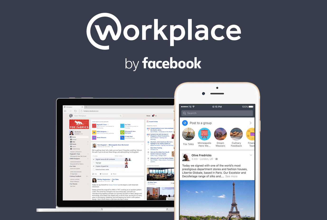 Workplace from Facebook được biết đến là một mạng xã hội dành riêng cho các doanh nghiệp