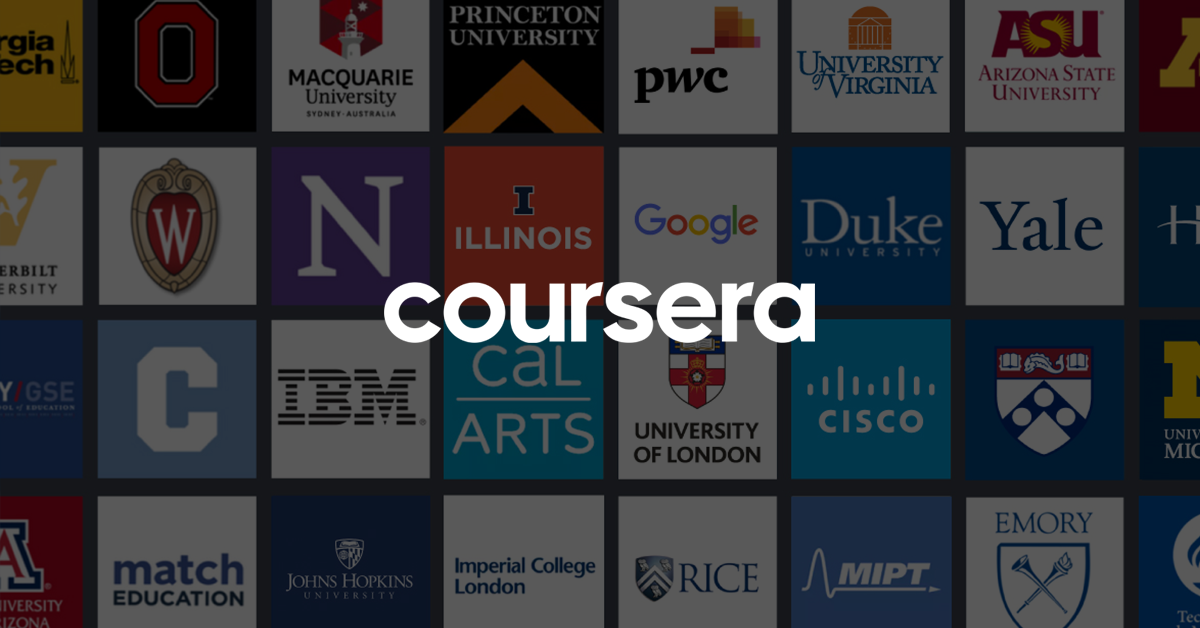 Phần mềm dạy học tương tác Coursera