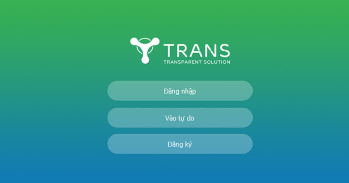 Phần mềm học trực tuyến TranS
